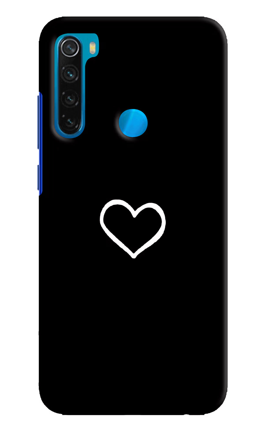 Heart Redmi Note 8 Back Cover, Hard case