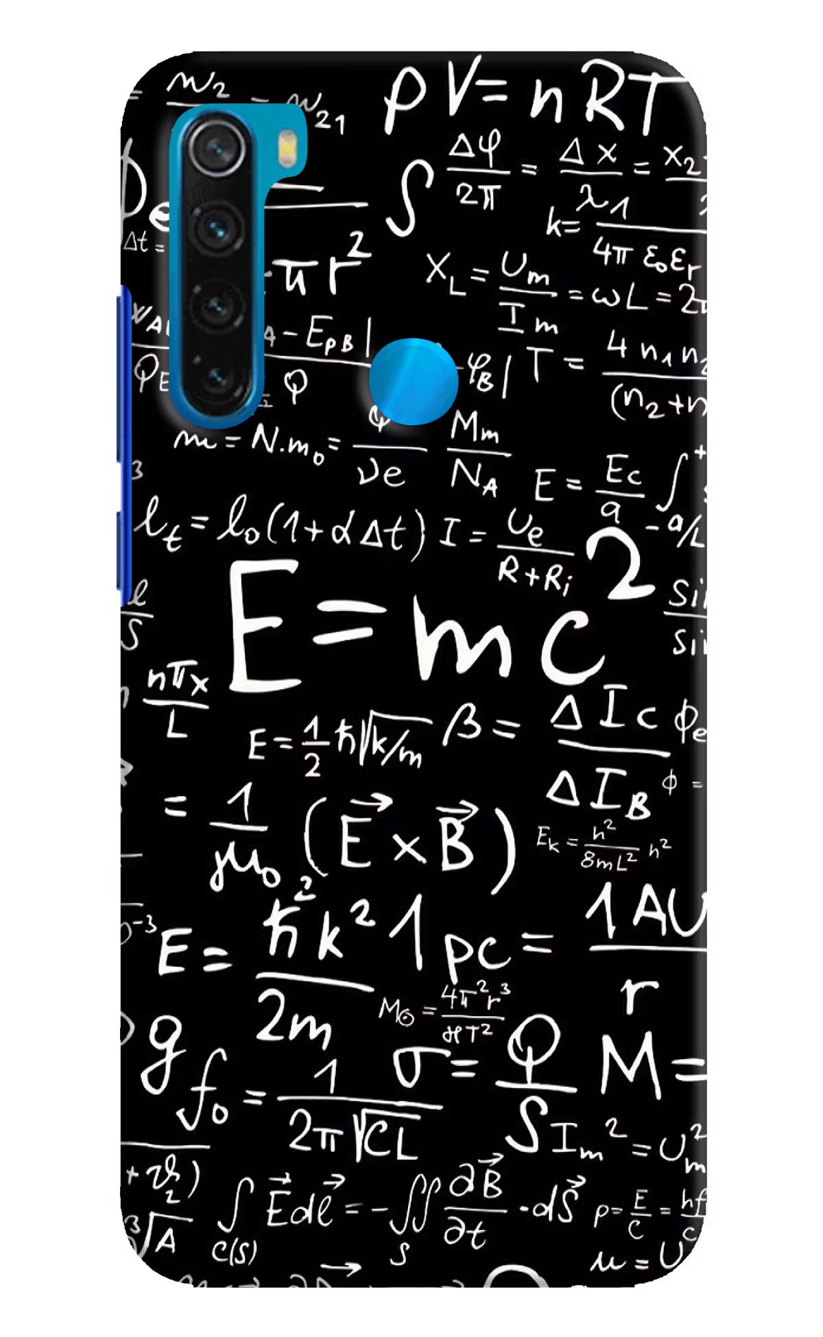 Physics Formula Redmi Note 8 Hard Case Back Cover by Casekaro