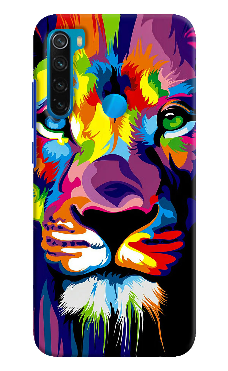 Lion Redmi Note 8 Back Cover, Hard case