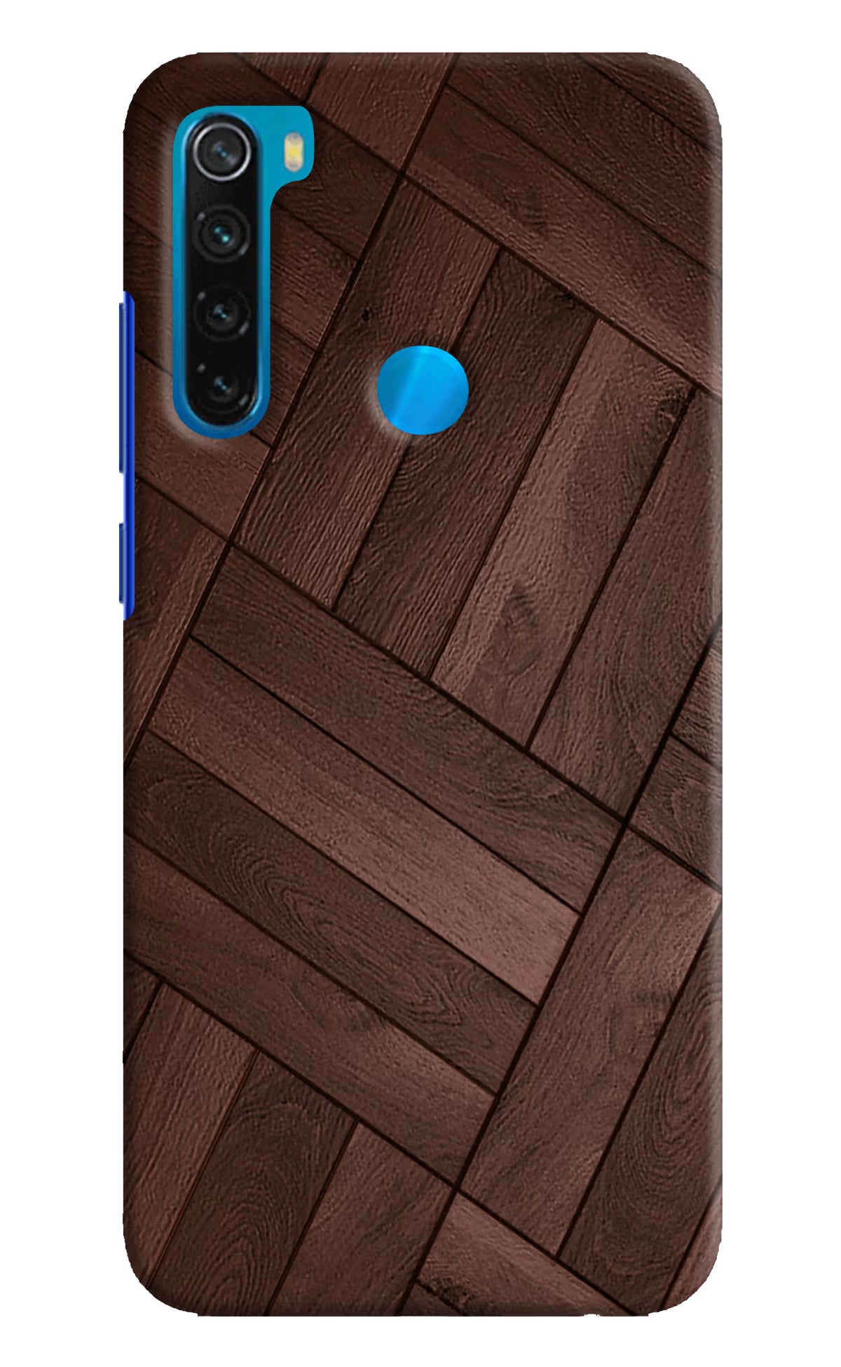 Wooden Texture Design Redmi Note 8 Hard Case Back Cover by Casekaro