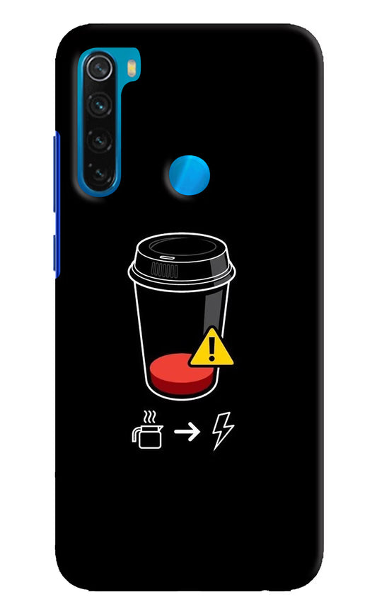 Coffee Redmi Note 8 Hard Case Back Cover by Casekaro