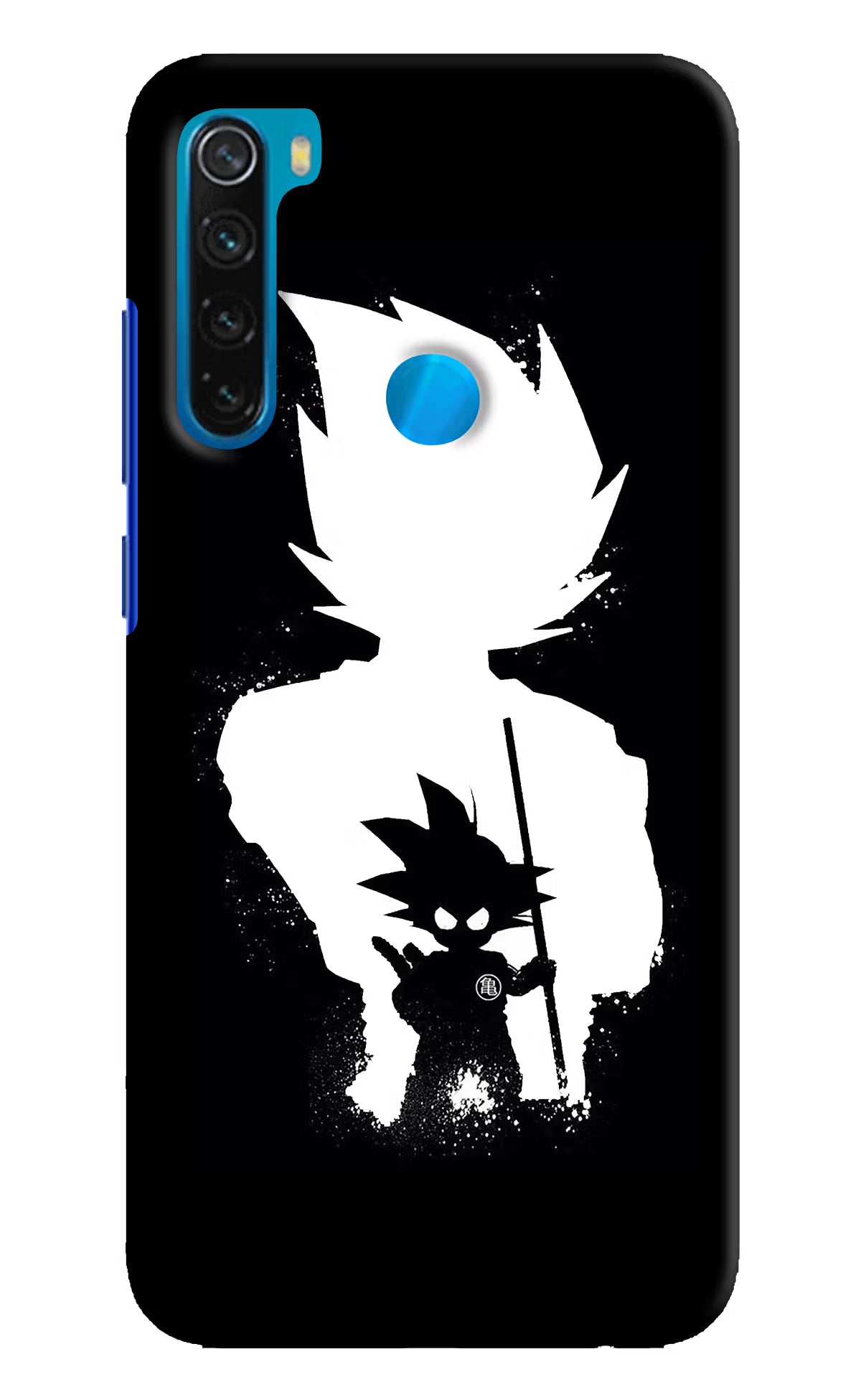 Goku Shadow Redmi Note 8 Hard Case Back Cover by Casekaro