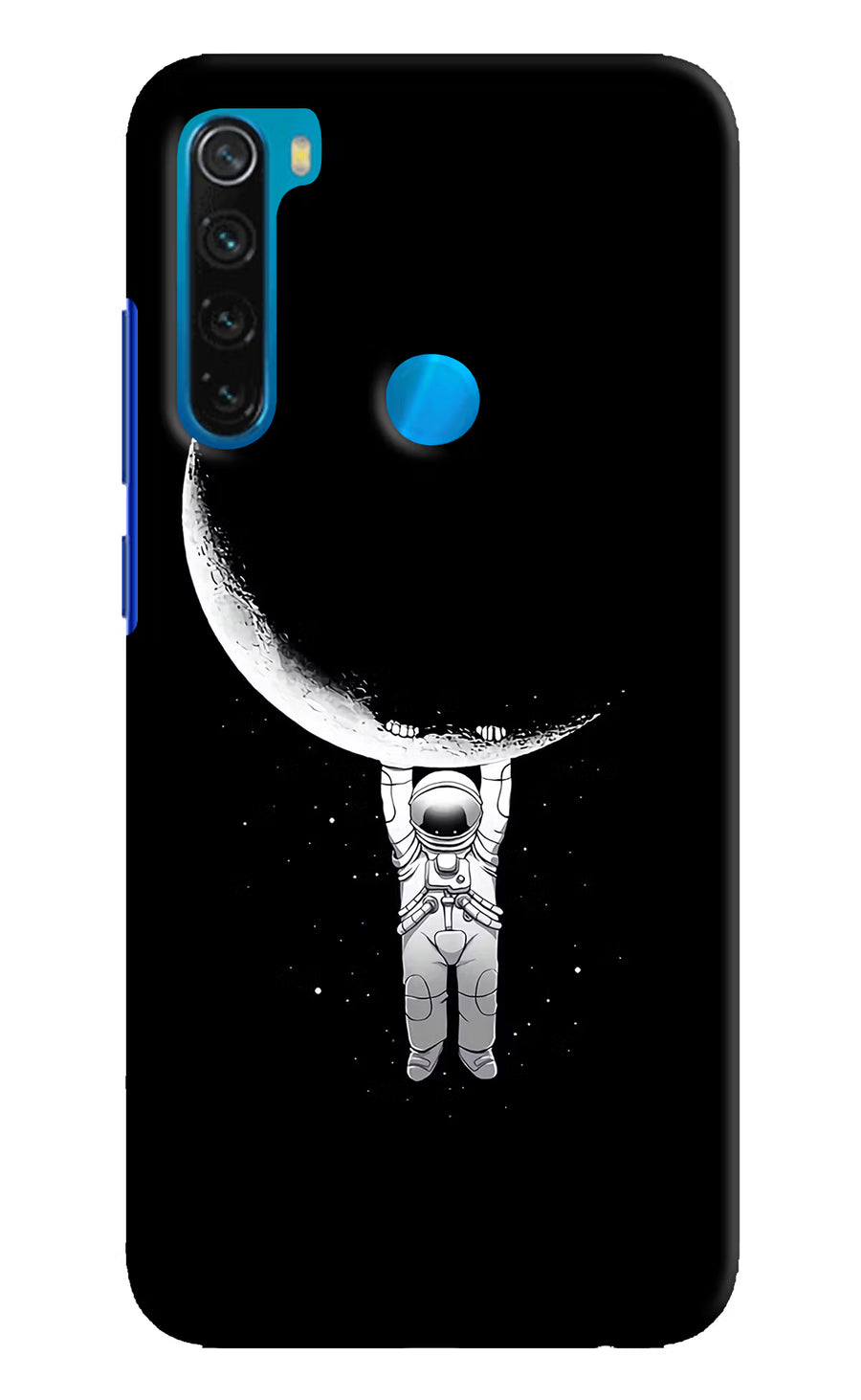 Moon Space Redmi Note 8 Back Cover, Hard case
