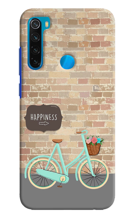 Happiness Artwork Redmi Note 8 Hard Case Back Cover by Casekaro