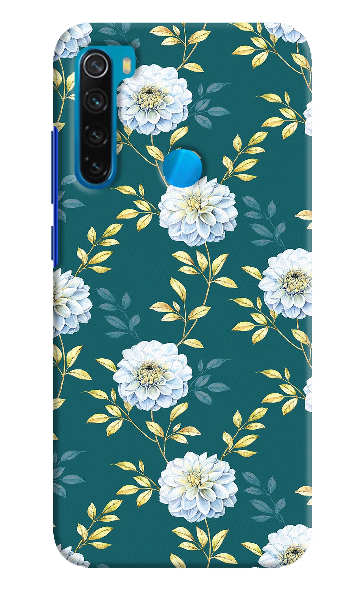 Flowers Redmi Note 8 Hard Case Back Cover by Casekaro
