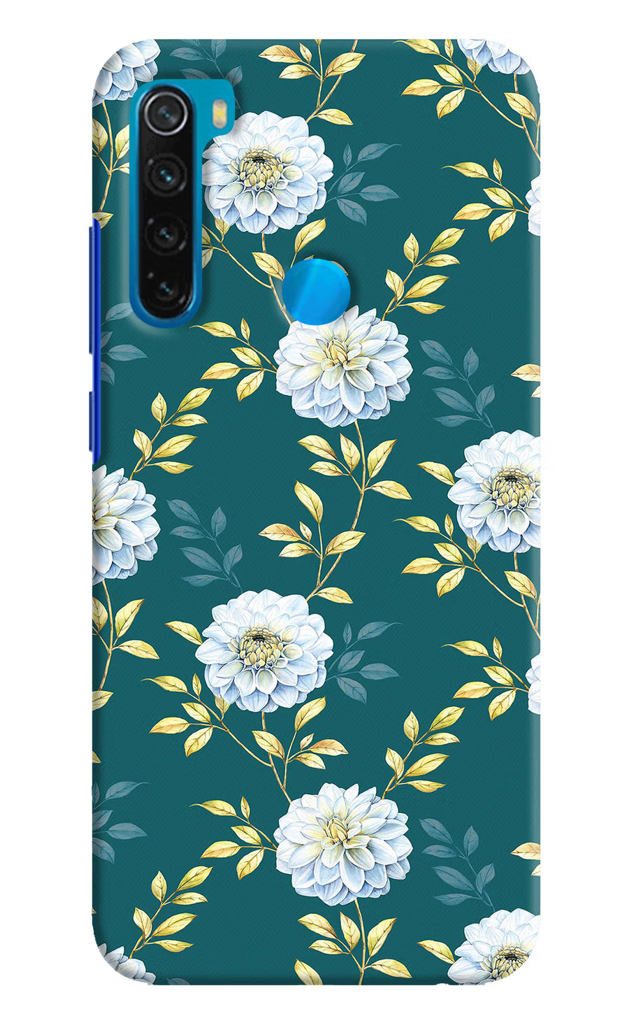 Flowers Redmi Note 8 Back Cover, Hard case