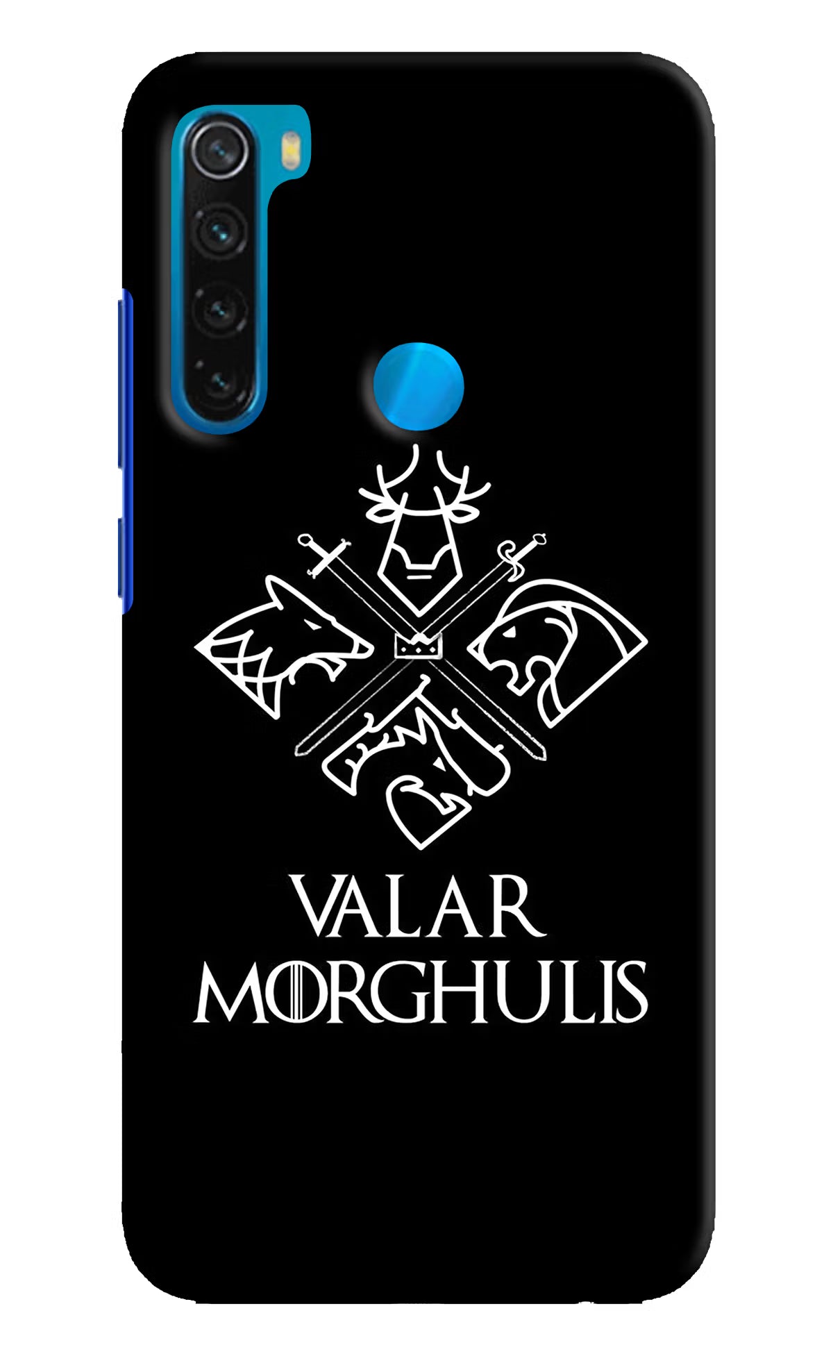Valar Morghulis | Game Of Thrones Redmi Note 8 Hard Case Back Cover by Casekaro