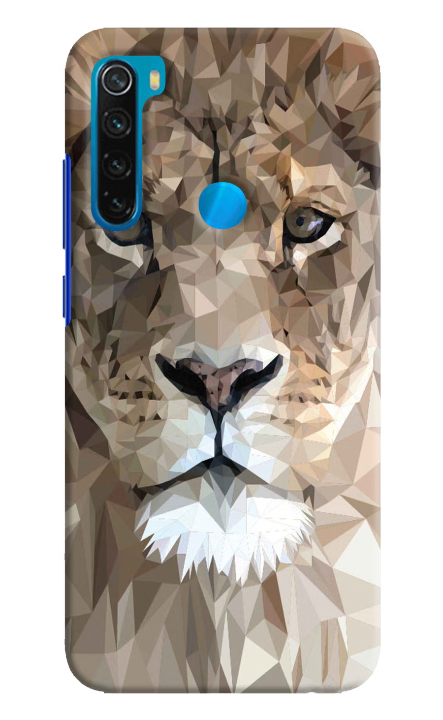 Lion Art Redmi Note 8 Back Cover, Hard case
