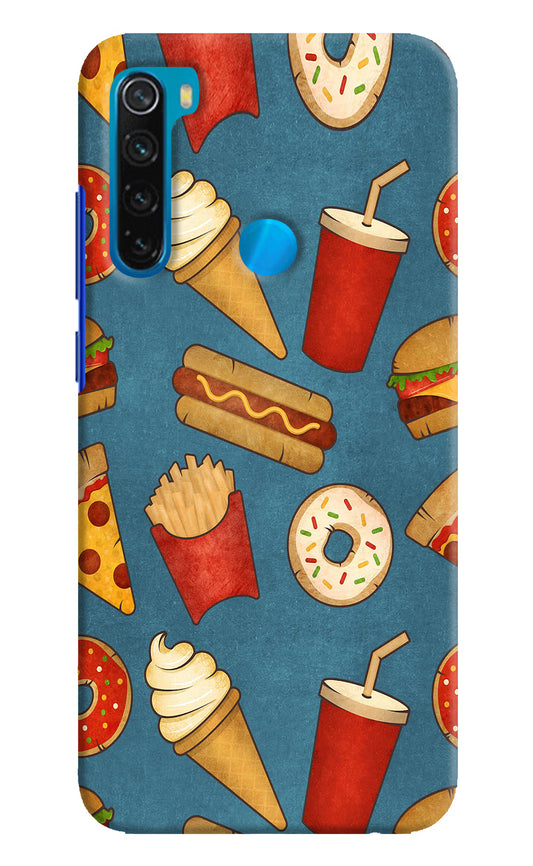Foodie Redmi Note 8 Hard Case Back Cover by Casekaro