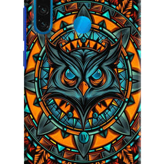 Angry Owl Art Redmi Note 8 Hard Case Back Cover by Casekaro