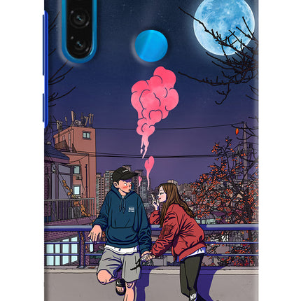 Chilling Couple Redmi Note 8 Hard Case Back Cover by Casekaro