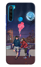 Chilling Couple Redmi Note 8 Hard Case Back Cover by Casekaro