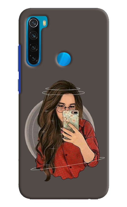 Selfie Queen Redmi Note 8 Hard Case Back Cover by Casekaro