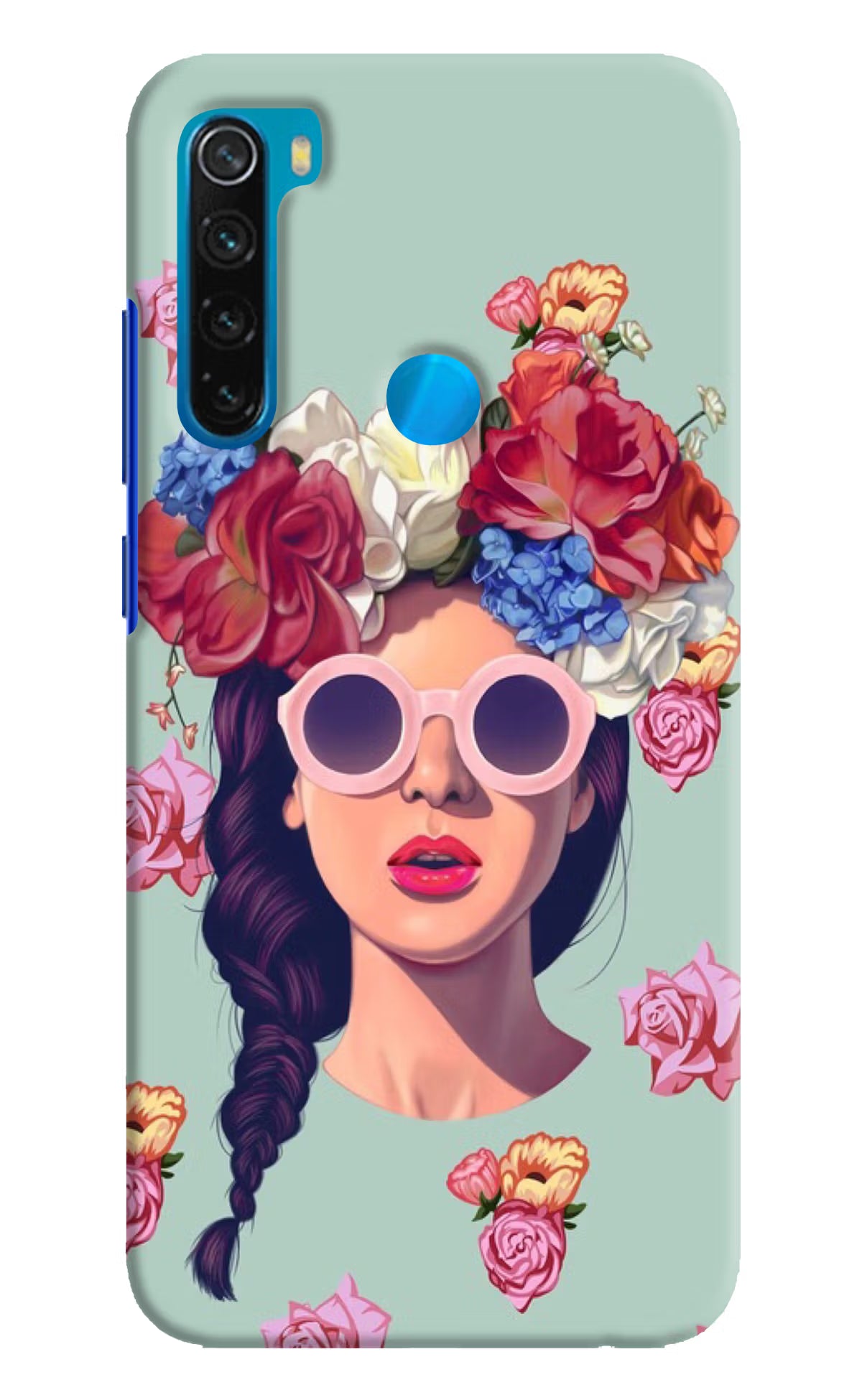 Pretty Girl Redmi Note 8 Hard Case Back Cover by Casekaro
