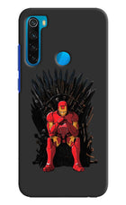 Ironman Throne Redmi Note 8 Hard Case Back Cover by Casekaro