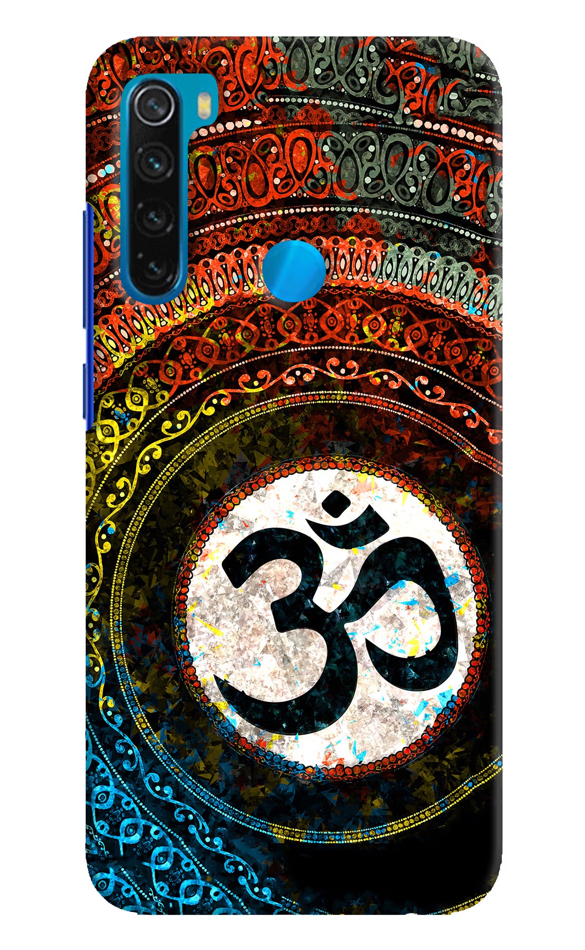Om Cultural Redmi Note 8 Hard Case Back Cover by Casekaro