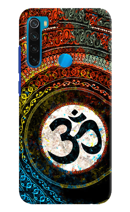 Om Cultural Redmi Note 8 Hard Case Back Cover by Casekaro