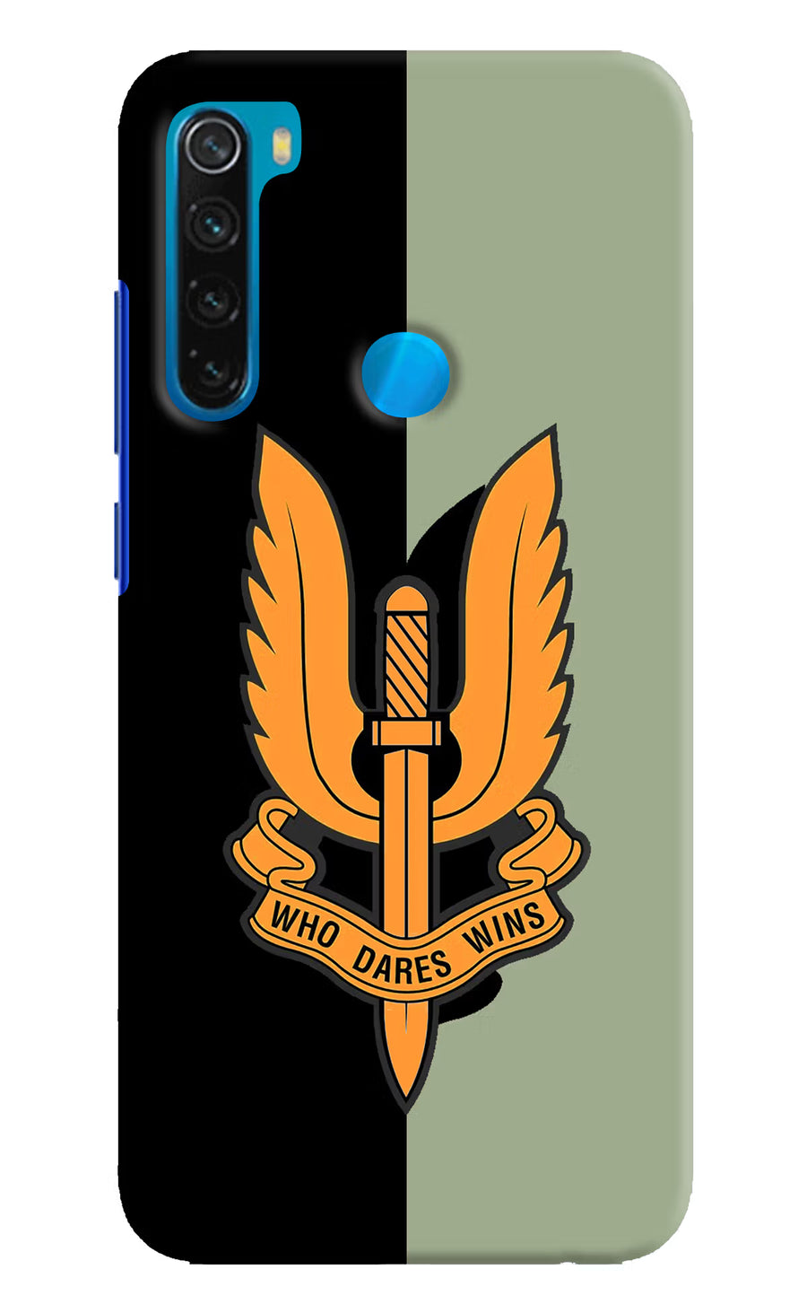 Balidan Logo Redmi Note 8 Back Cover, Hard case
