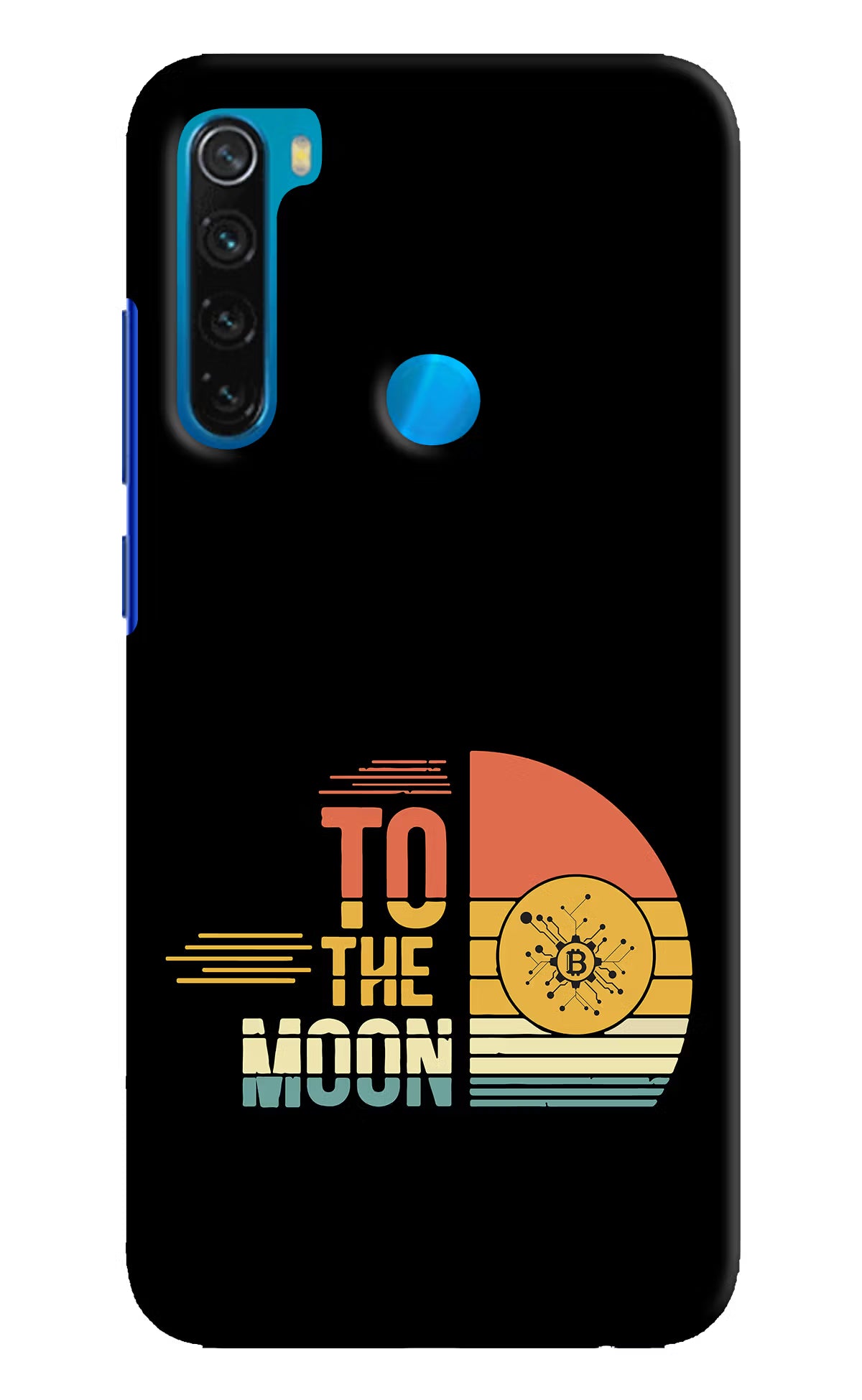 To the Moon Redmi Note 8 Hard Case Back Cover by Casekaro