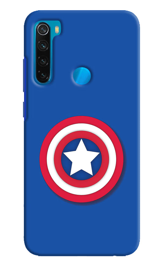 Shield Redmi Note 8 Hard Case Back Cover by Casekaro