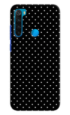 White Dots Redmi Note 8 Hard Case Back Cover by Casekaro
