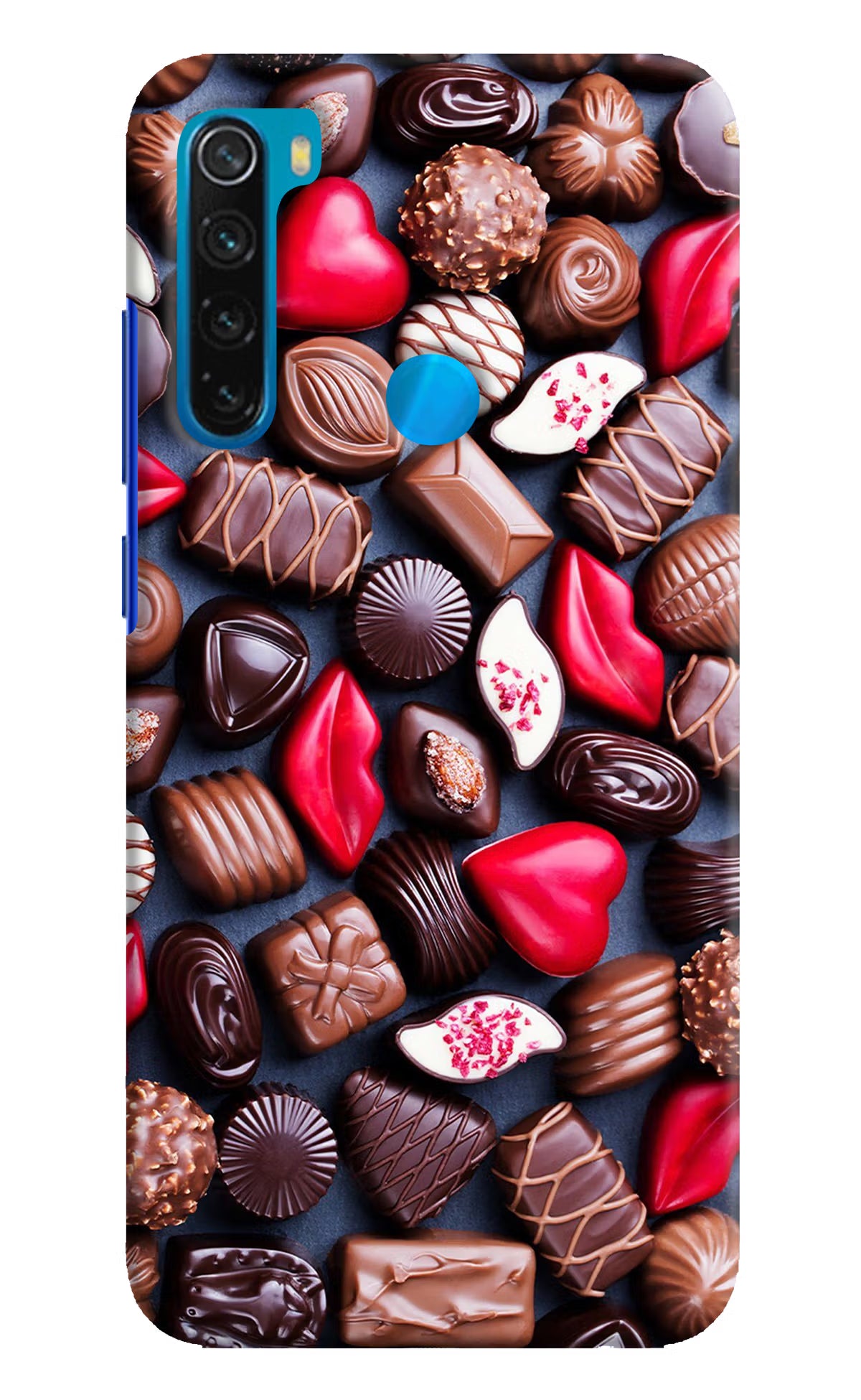 Chocolates Redmi Note 8 Hard Case Back Cover by Casekaro