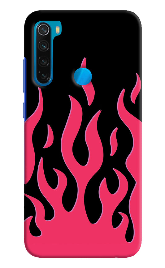 Fire Flames Redmi Note 8 Hard Case Back Cover by Casekaro