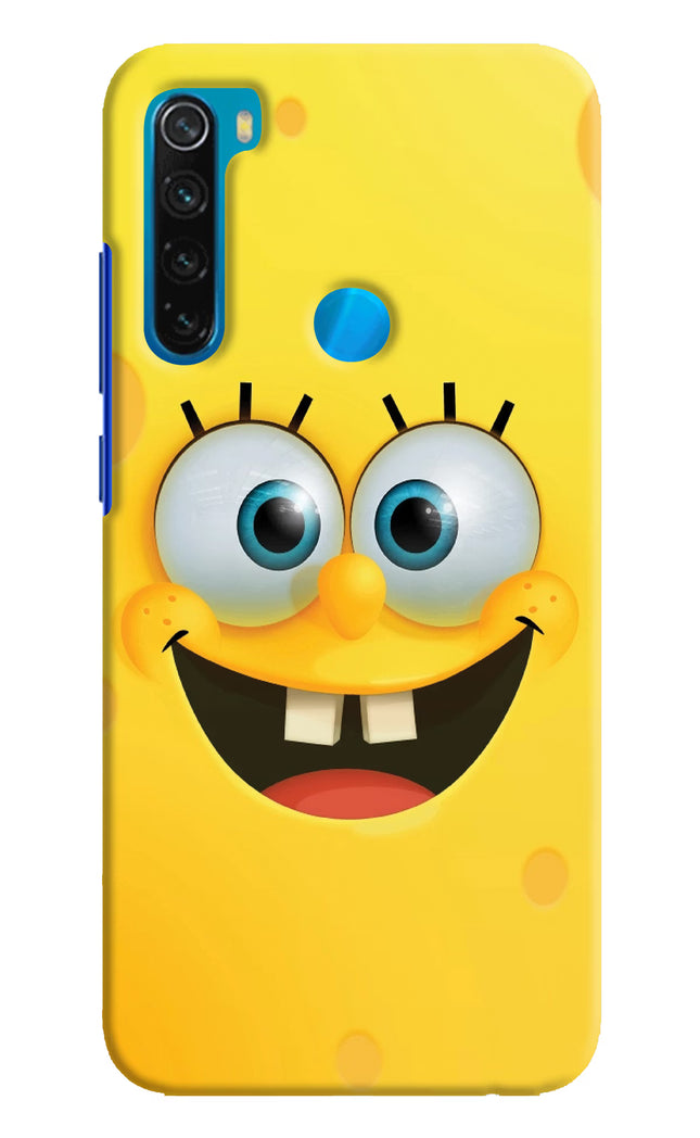 Sponge 1 Redmi Note 8 Hard Case Back Cover by Casekaro
