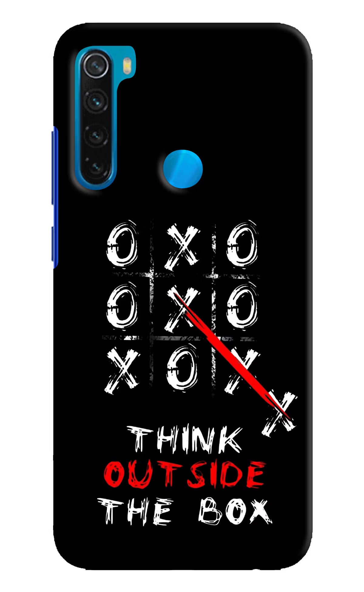 Think out of the BOX Redmi Note 8 Hard Case Back Cover by Casekaro
