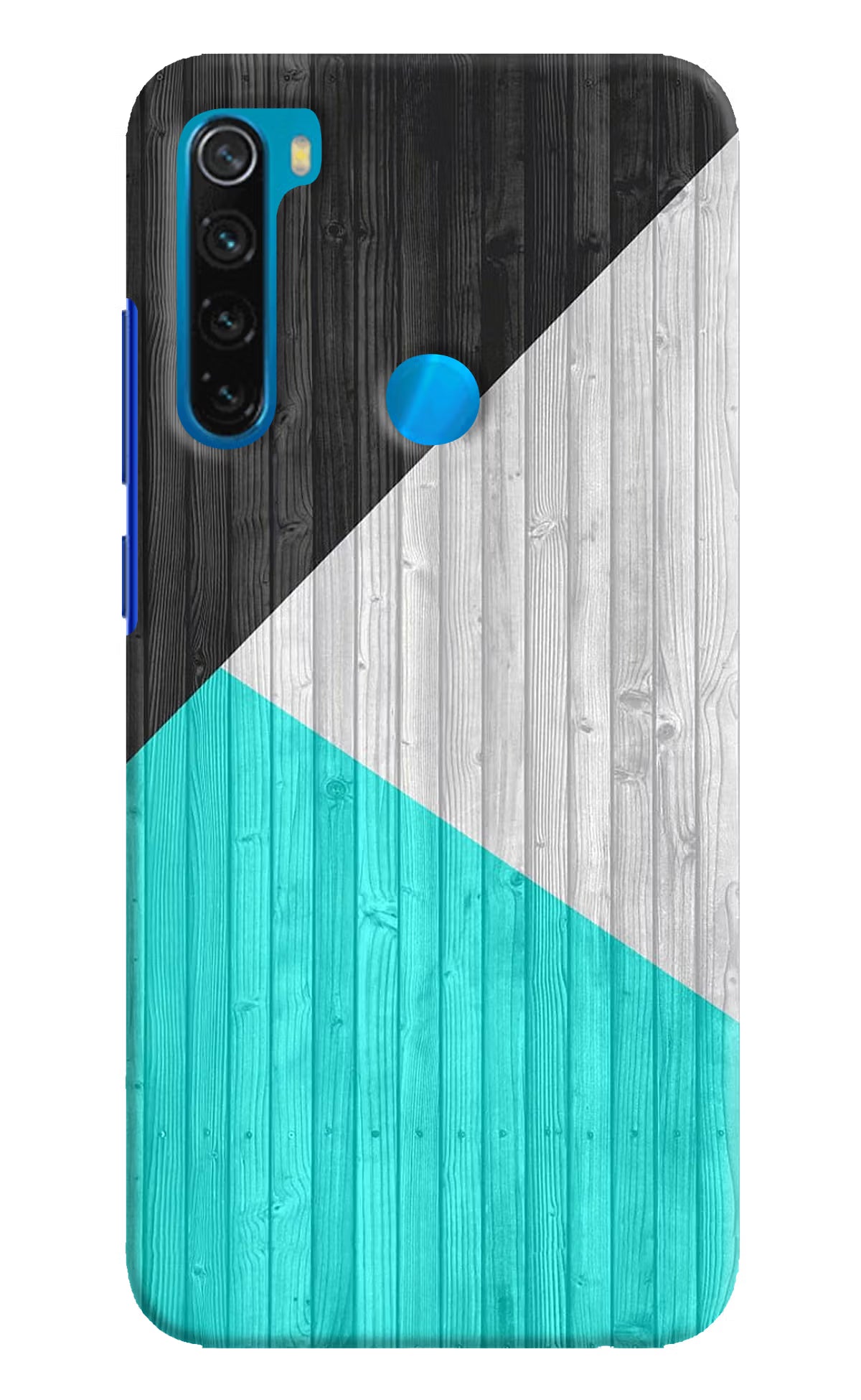 Wooden Abstract Redmi Note 8 Hard Case Back Cover by Casekaro