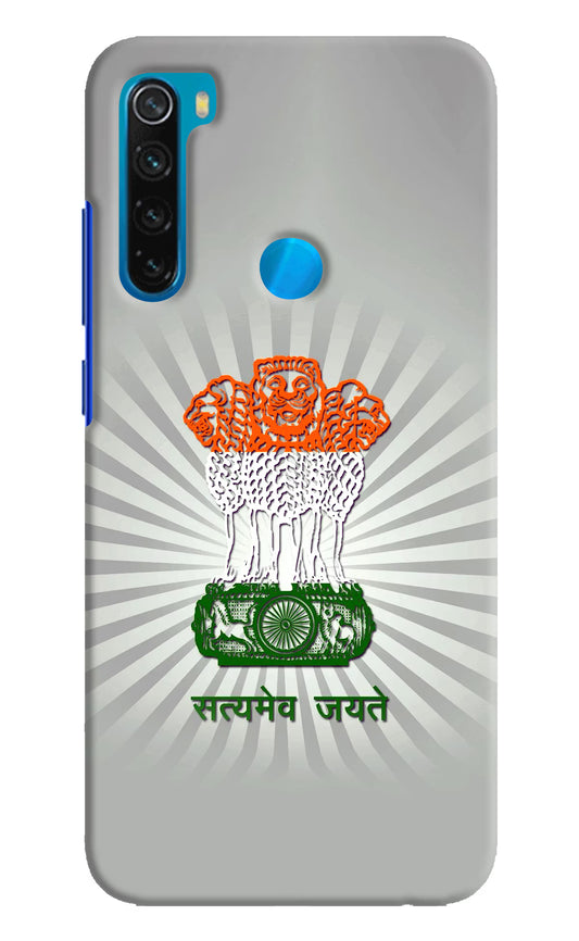 Satyamev Jayate Art Redmi Note 8 Hard Case Back Cover by Casekaro