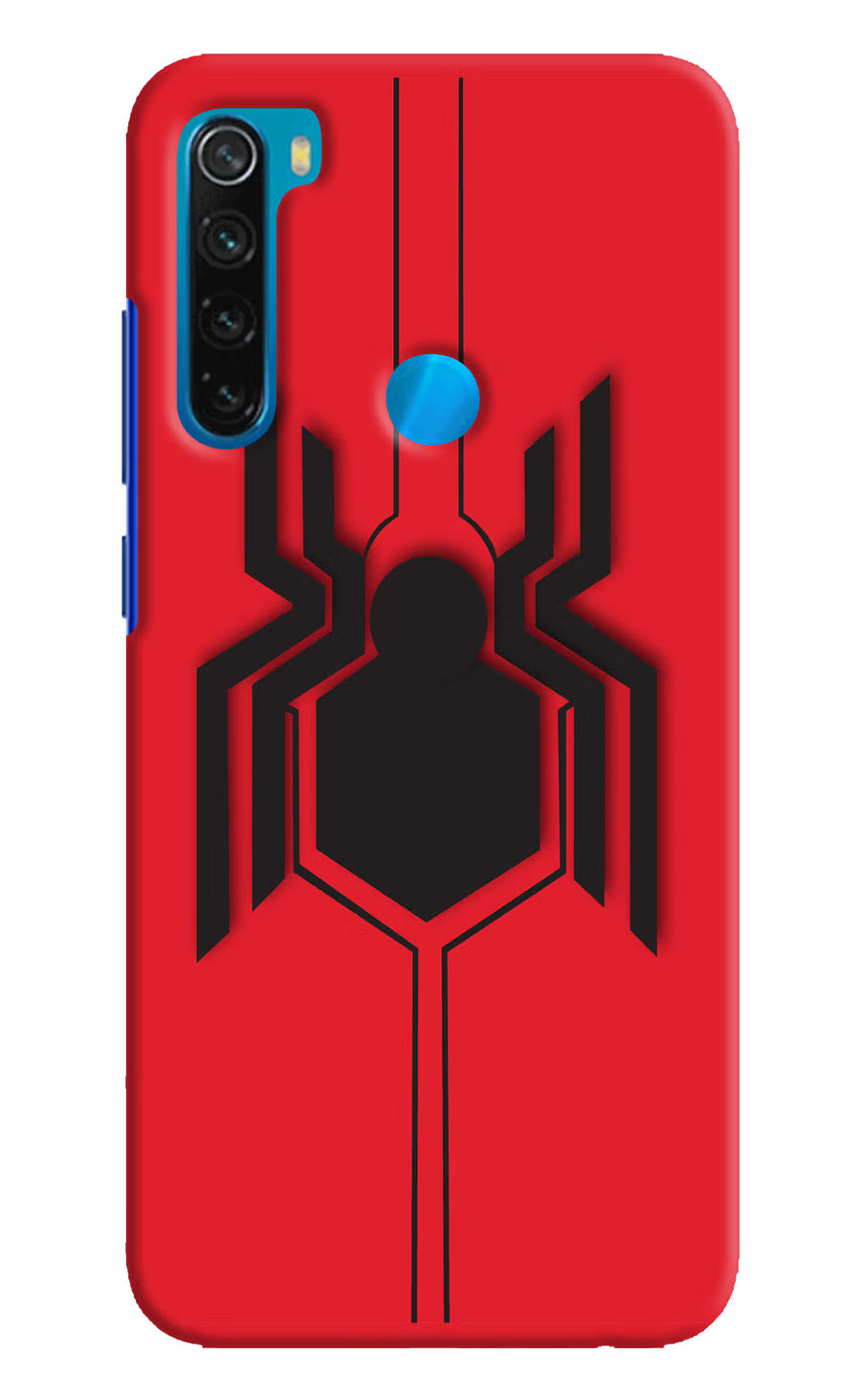 Spider Redmi Note 8 Back Cover, Hard case