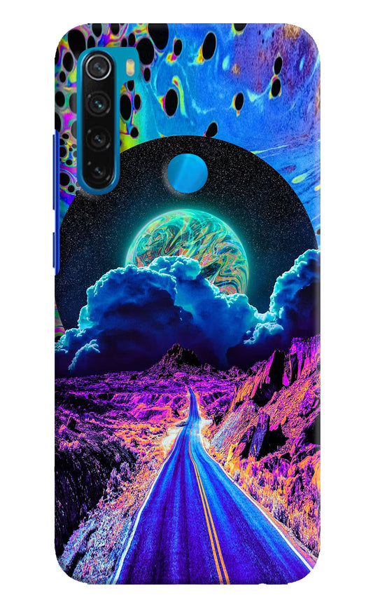 Psychedelic Painting Redmi Note 8 Hard Case Back Cover by Casekaro