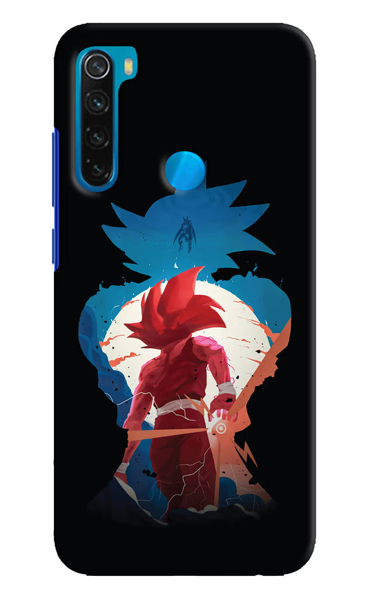 Goku Redmi Note 8 Hard Case Back Cover by Casekaro