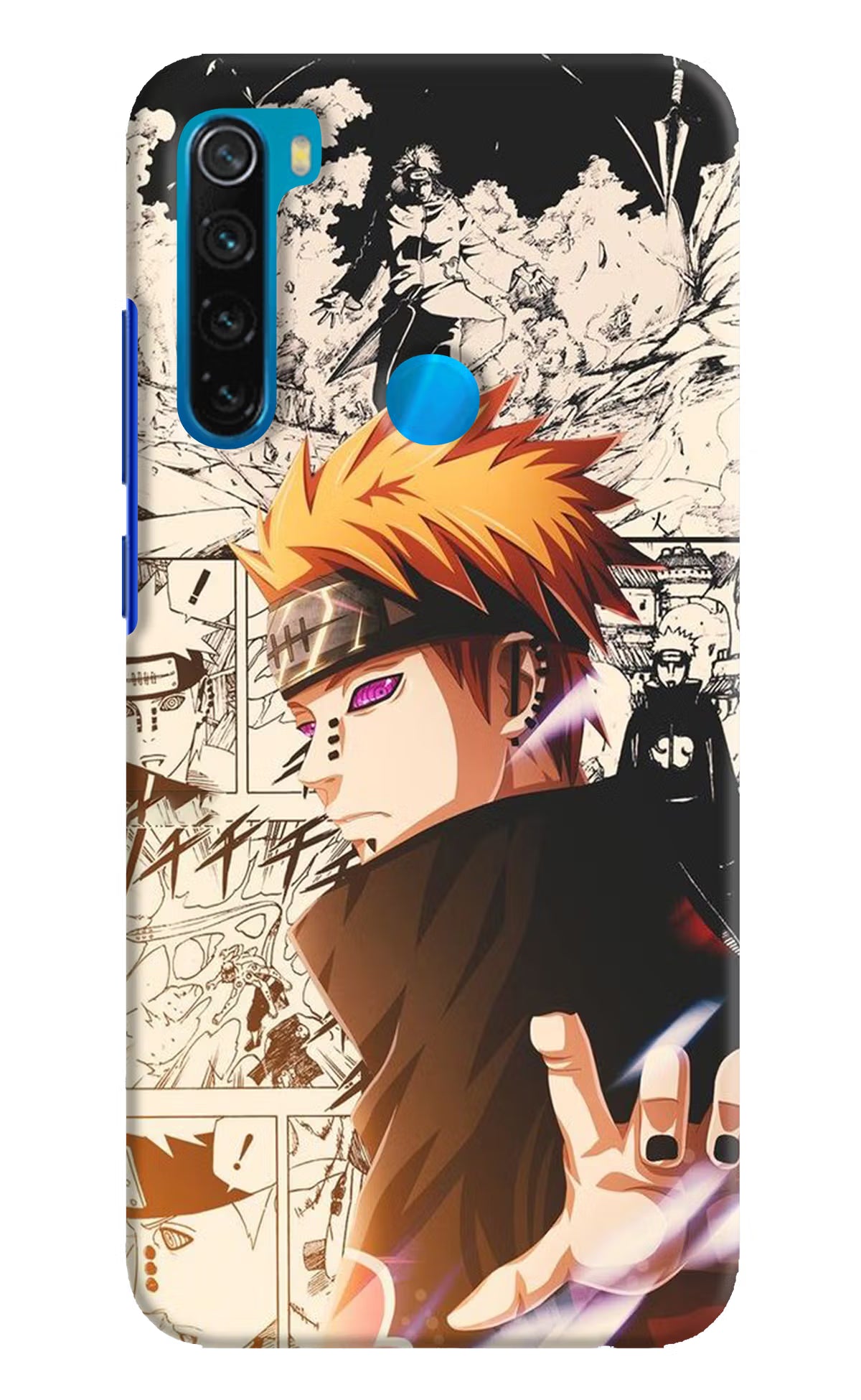 Pain Anime Redmi Note 8 Hard Case Back Cover by Casekaro