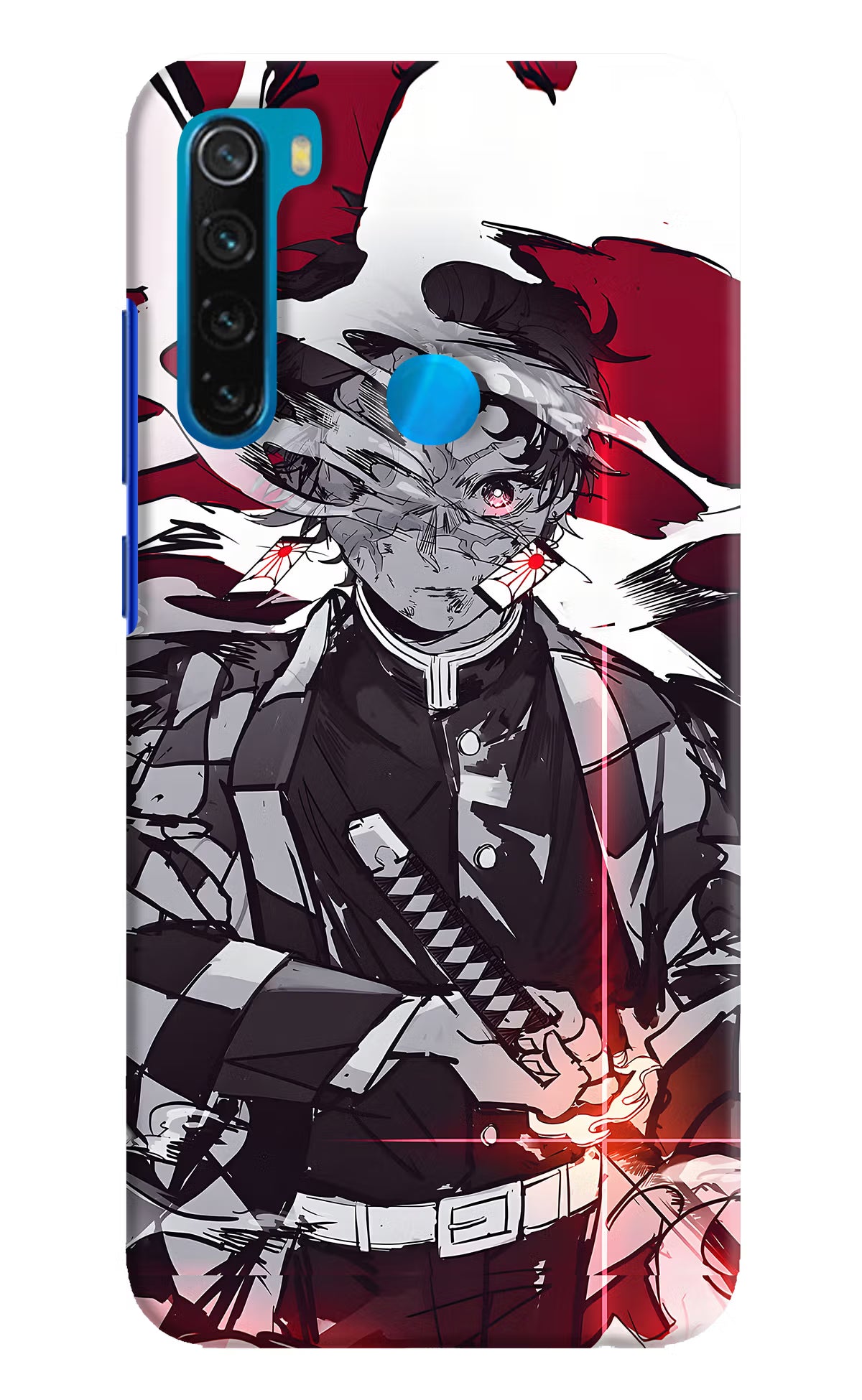 Demon Slayer Redmi Note 8 Hard Case Back Cover by Casekaro