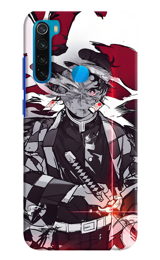 Demon Slayer Redmi Note 8 Hard Case Back Cover by Casekaro