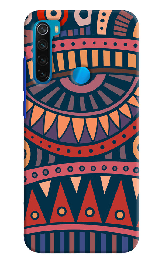 African Culture Design Redmi Note 8 Hard Case Back Cover by Casekaro