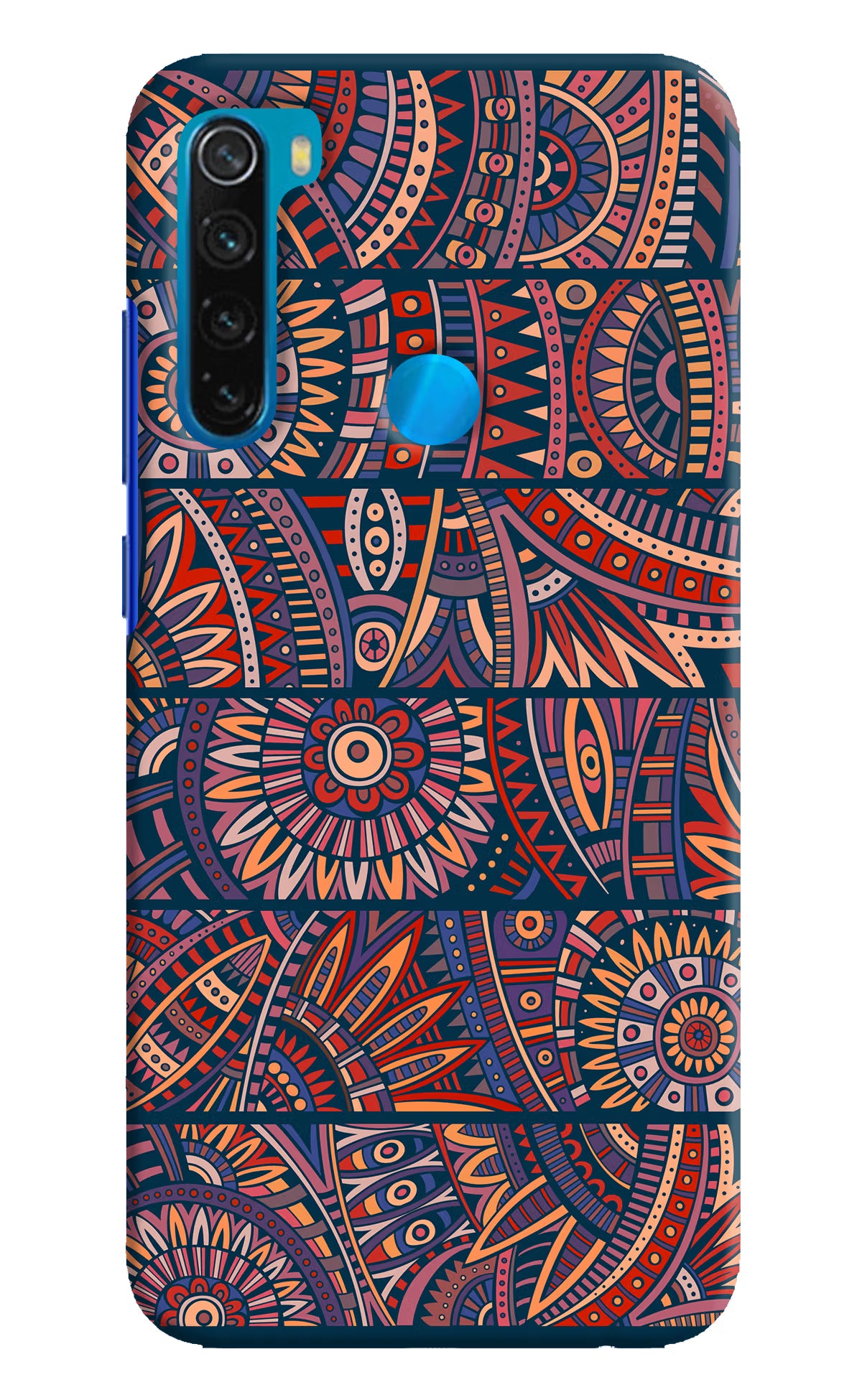 African Culture Design Redmi Note 8 Hard Case Back Cover by Casekaro