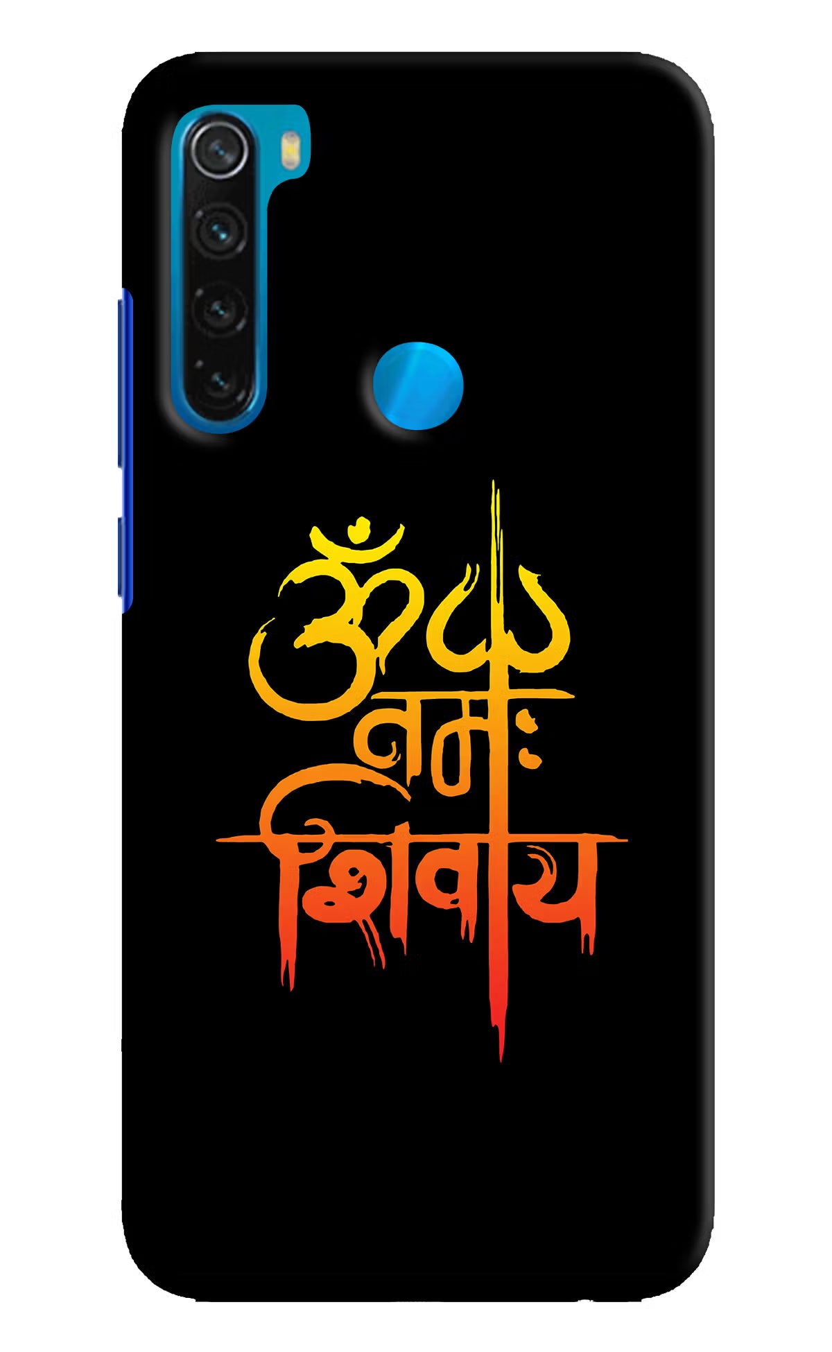 Om Namah Shivay Redmi Note 8 Hard Case Back Cover by Casekaro