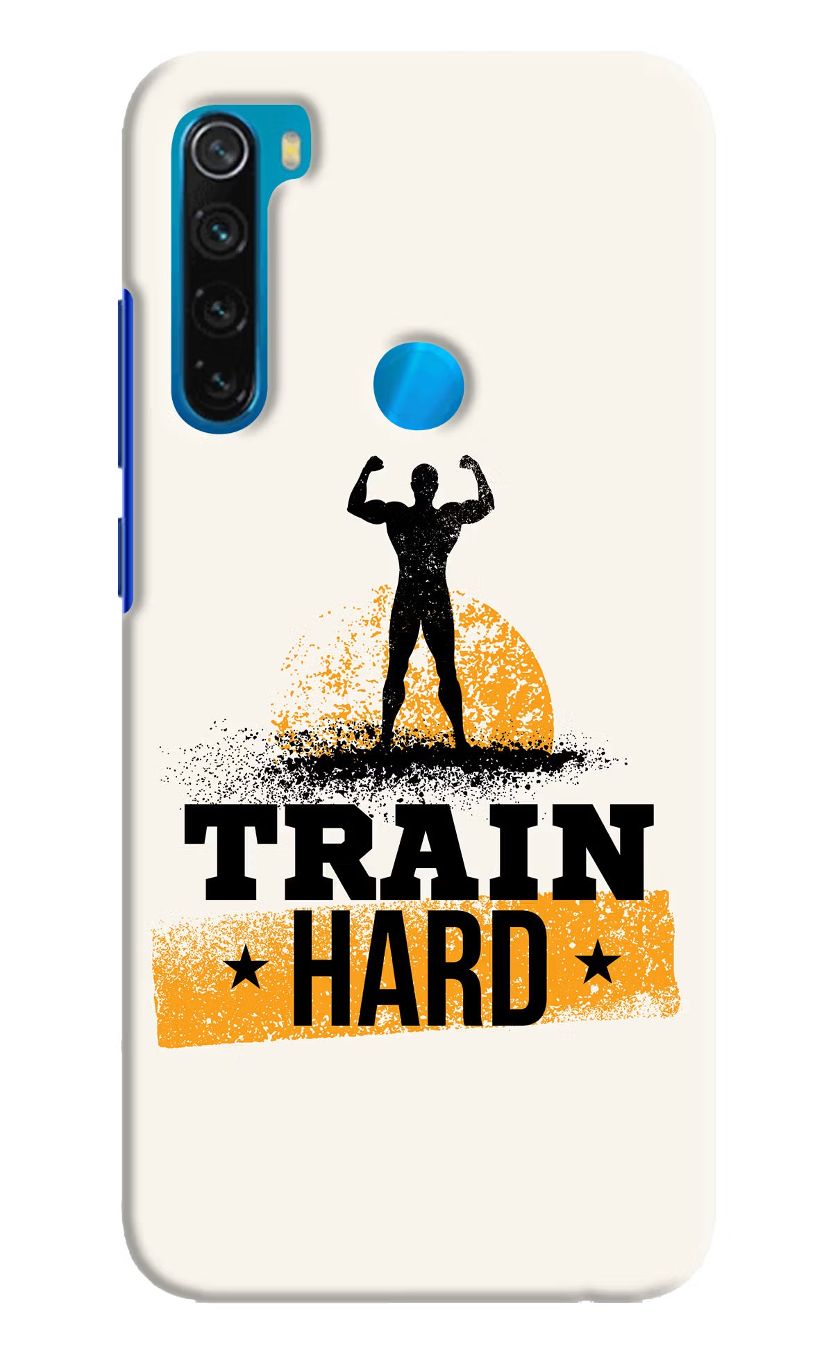 Train Hard Redmi Note 8 Hard Case Back Cover by Casekaro