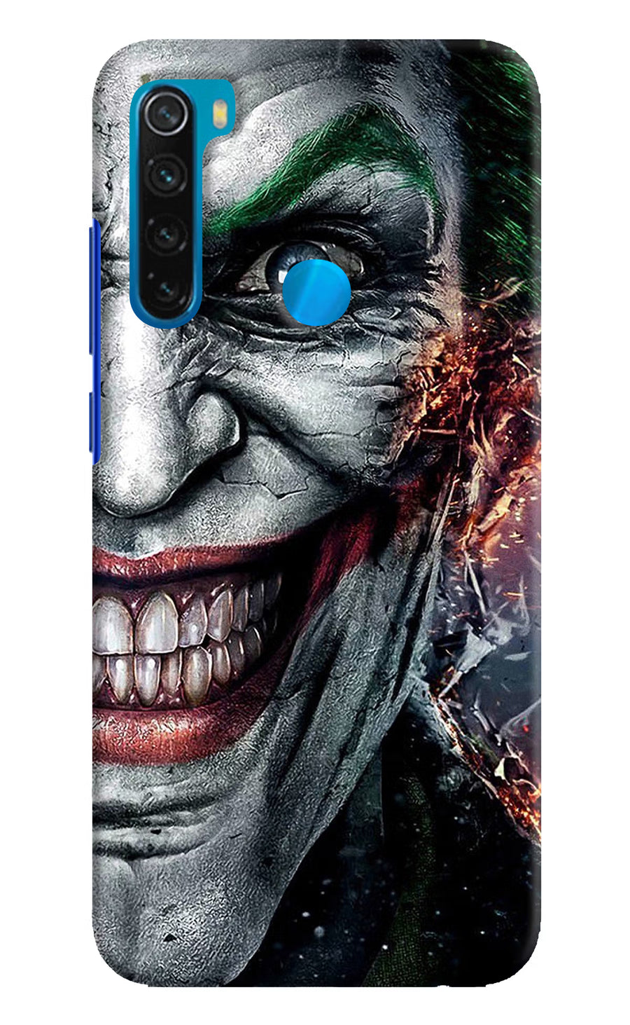 Joker Cam Redmi Note 8 Back Cover, Hard case