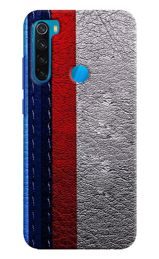 BMW Stripes Redmi Note 8 Hard Case Back Cover by Casekaro