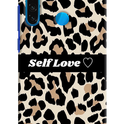 Leopard Print Self Love Redmi Note 8 Hard Case Back Cover by Casekaro