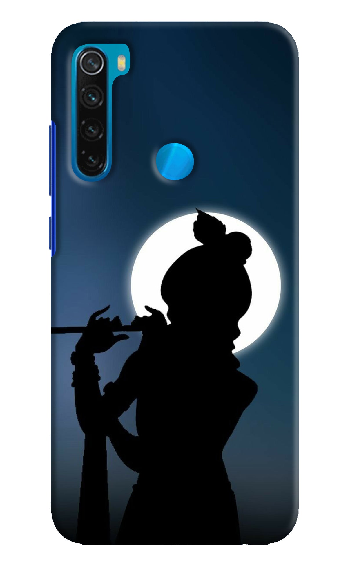 Shri Krishna Silhouette Redmi Note 8 Back Cover