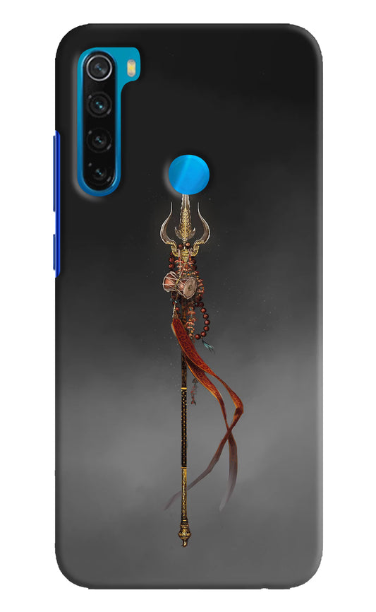 Shiv Trishul Redmi Note 8 Hard Case Back Cover by Casekaro
