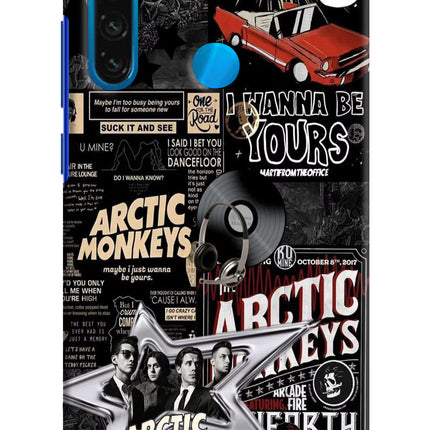 Arctic Monkeys Redmi Note 8 Hard Case Back Cover by Casekaro