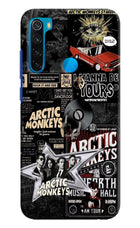 Arctic Monkeys Redmi Note 8 Hard Case Back Cover by Casekaro