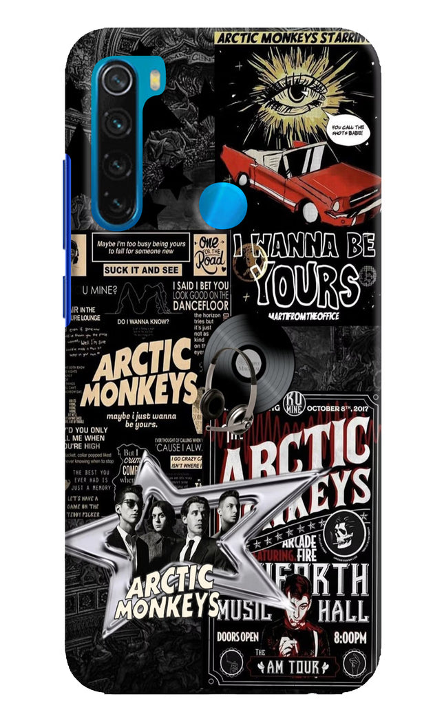 Arctic Monkeys Redmi Note 8 Hard Case Back Cover by Casekaro