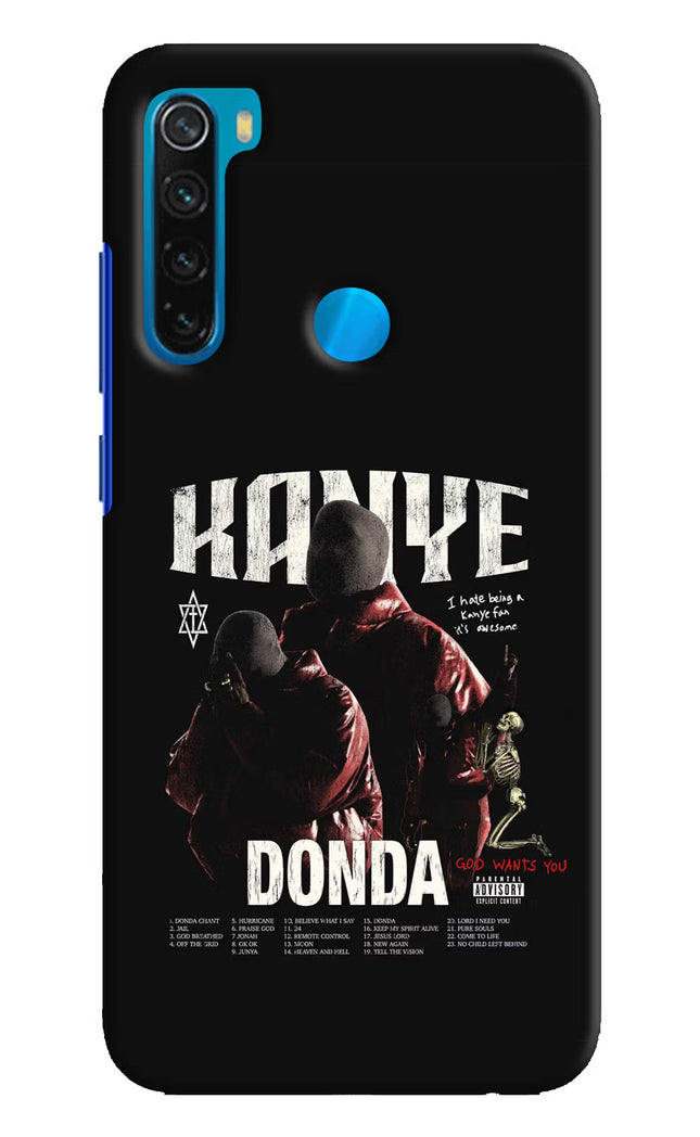 Donda Kanye West Redmi Note 8 Hard Case Back Cover by Casekaro